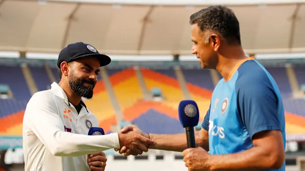 Kohli dravid