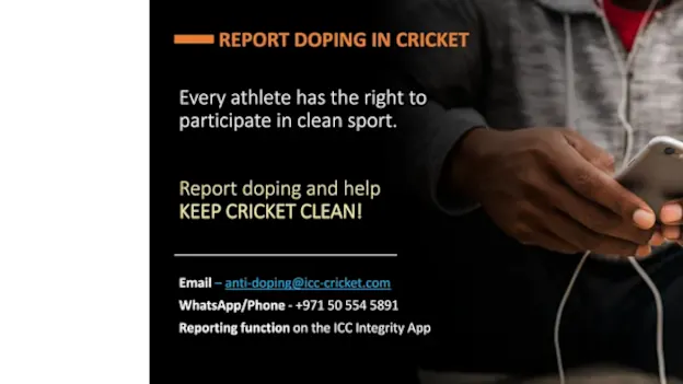 Logo of Report-doping-in-cricket