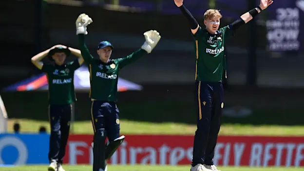 Ireland U19 team captain Olly Riley
