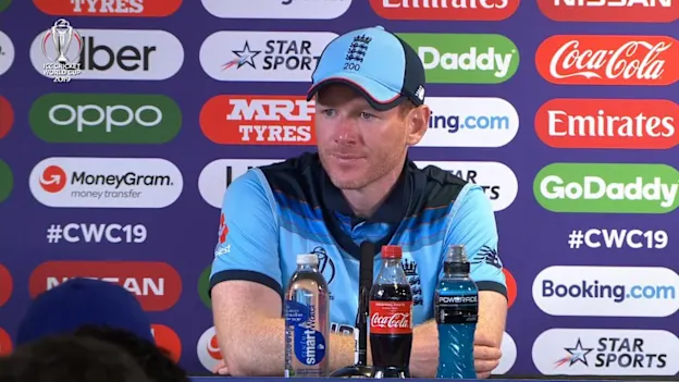 CWC19 SF: AUS v ENG -  Eoin Morgan media conference 