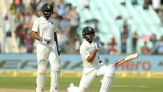 Virat Kohli has edged Warner to take fifth position in the ICC Test rankings after completing his 50th international century in the first match of a three-Test series against Sri Lanka