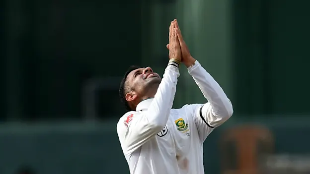 Keshav Maharaj jumped five places to the 18th spot in the bowlers' rankings