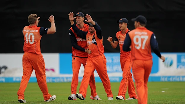 69943 Namibia v Netherlands - ICC World Twenty20 Qualifier 2015 Play-Off 2
