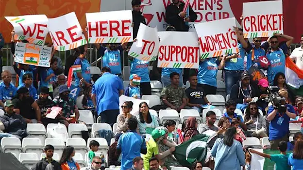 Fan photo at India vs Pakistan