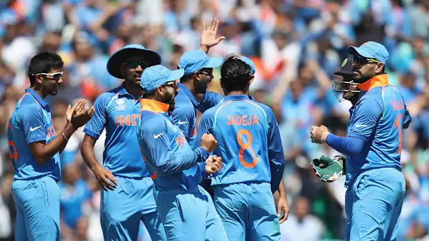 Team India celebrating.