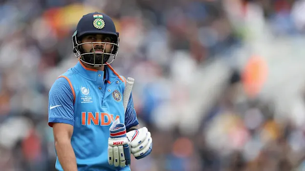 After Rohit's dismissal for a fine 78 ending a 138-run opening stand, Virat Kohli fell for a five-ball duck to Nuwan Pradeep.