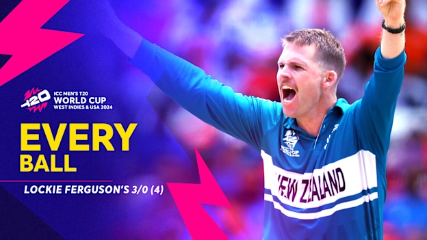 Every delivery of Lockie Ferguson's incredible spell | T20WC24