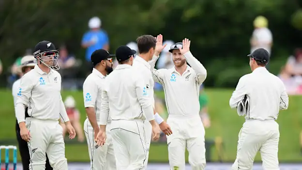 There are three New Zealand players in the ICC Test Team of the Year