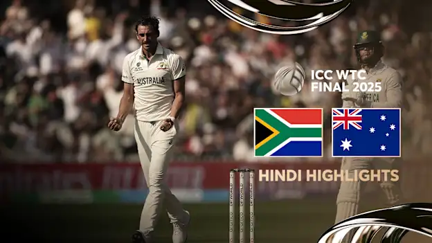 Logo of Australia bounce back on fourteen-wicket day | Day 1 Hindi Highlights | WTC25 Final
