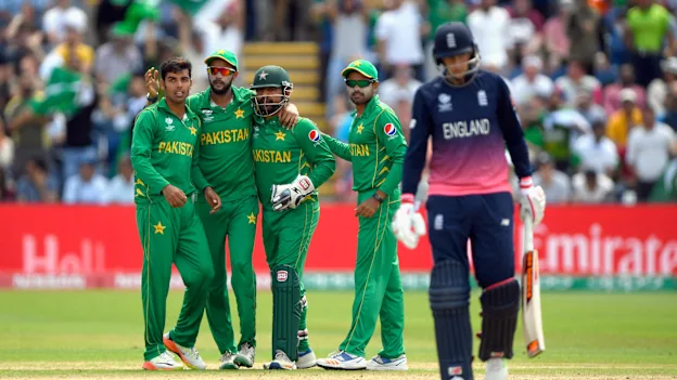 Shadab Khan then got amidst the wickets picking up the key scalp of Joe Root, for 46 that left England struggling at 128 for 3.