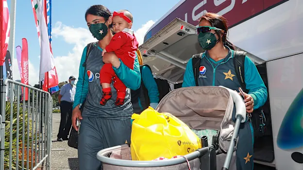 Bismah Maroof ahead of their #CWC22 clash against India