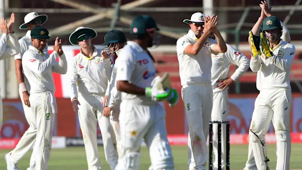 Babar Azam walks off