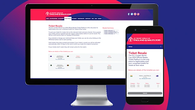Official Resale Ticket Platform