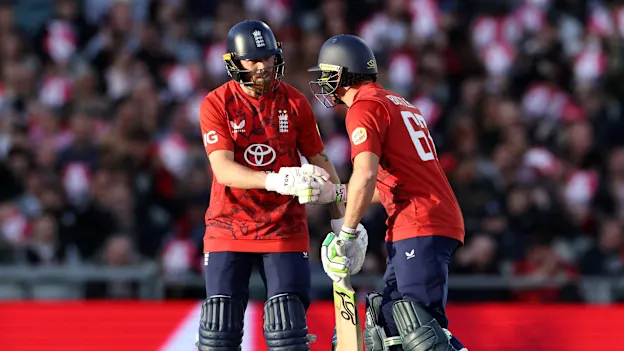 Phil Salt led England's record-shattering effort against the Proteas