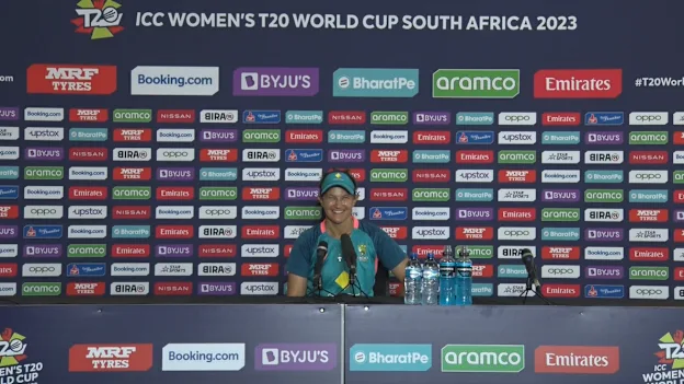 Australia-Coach-Shelley-Nitschke-pre-match-13FEB2023