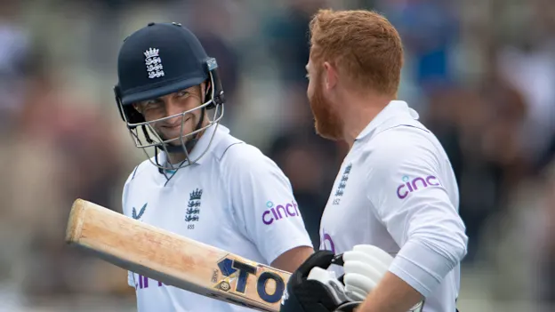 Joe Root and Jonny Bairstow