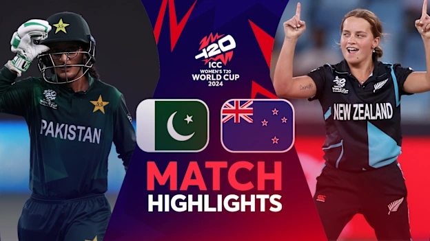 New Zealand blaze through to semi-finals | Match Highlights | WT20WC 2024






