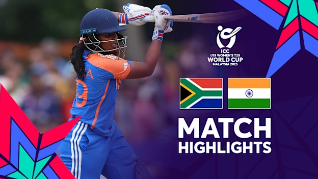 Logo of Dominant India secure back to back titles | Final | Match Highlights | U19WC2025