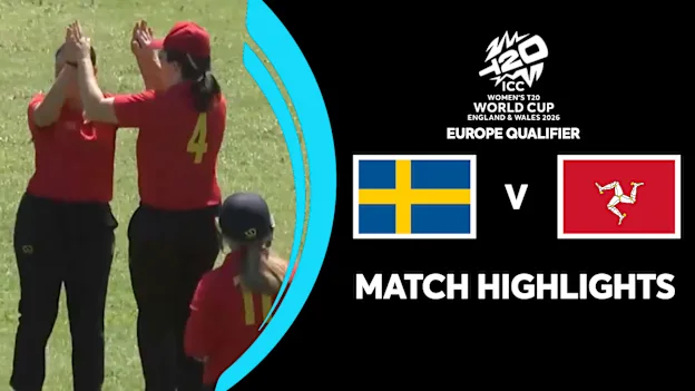 Sweden v Isle of Man | Match Highlights | ICC Women's T20 World Cup 2026 Europe Qualifier Division 2