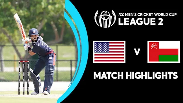 USA v Oman | Match Highlights | ICC Men's CWCL2 2023-27