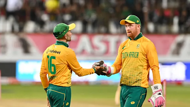 Keshav Maharaj reacts to Heinrich Klaasen's retirement announcement