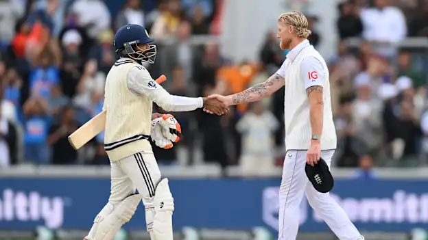 Ravindra Jadeja and Ben Stokes