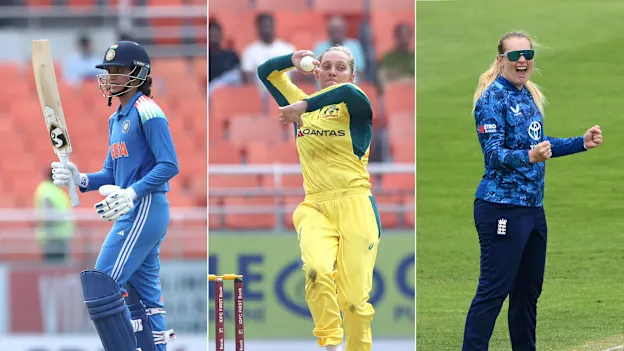 Mandhana, Gardner, Ecclestone