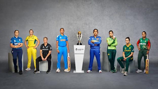 CWC25 captains pic