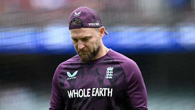 Brendon McCullum stepped down from his role as England Test head coach