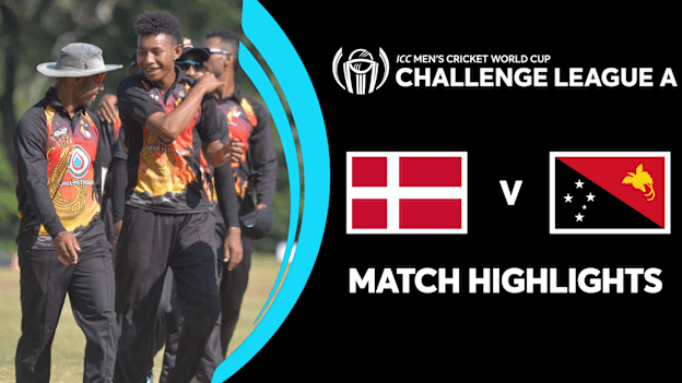 Denmark v Papua New Guinea | Men's CWC Challenge League A | Match Highlights