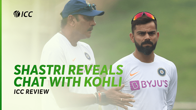 Ravi Shastri reveals chat with Virat Kohli prior to his retirement | ICC Review