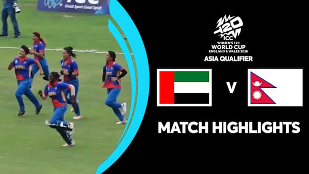 UAE v Nepal | Match Highlights | ICC Women's T20 World Cup 2026 Asia Qualifier