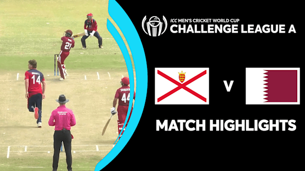 Jersey v Qatar | Men's CWC Challenge League A | Match Highlights