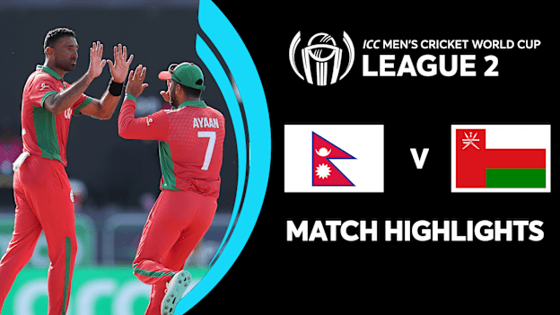 Nepal v Oman | Match Highlights | CWC League 2