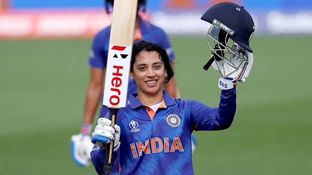 Smriti Mandhana – India's elegant run machine | 100% Cricket