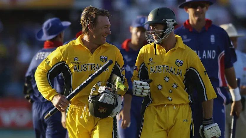 Andy Bichel's brilliance with bat and ball | ENG v AUS | CWC 2003 | ICC