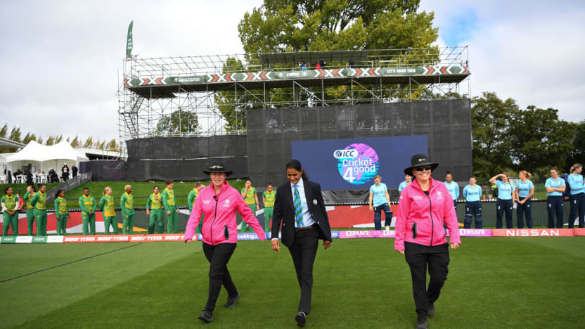 First Ever All-female Panel Of Match Officials To Oversee ICC Women’s ...