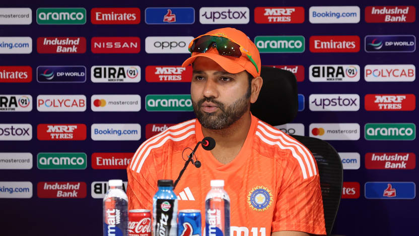 7 October - Chennai - India Captain Rohit Sharma Pre-match Press Conference