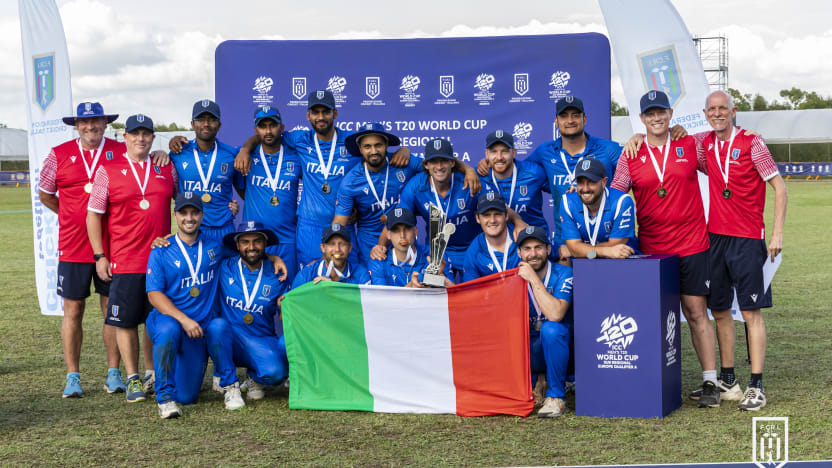  Italy advance in Men’s T20 World Cup 2026 Qualification after victory 