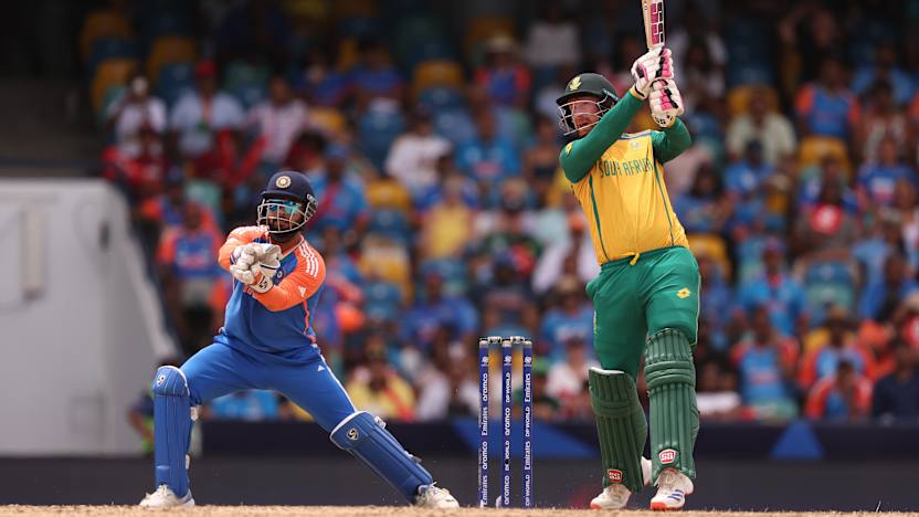 LIVE: Klaasen leading chase for South Africa against India in T20 World Cup Final