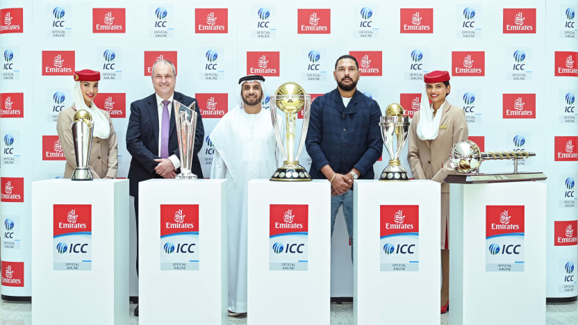 Emirates and International Cricket Council extend long-standing global partnership for a further eight years