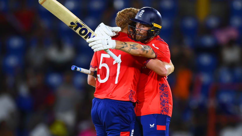 England claim commanding win over West Indies in high-scoring Super Eight affair