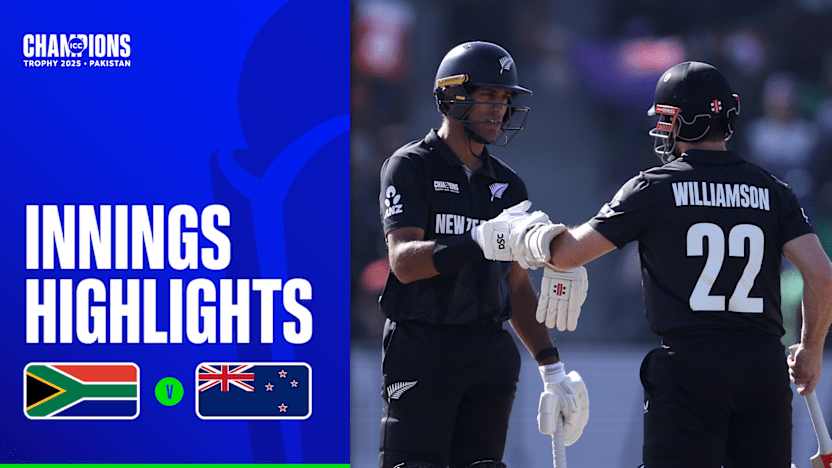 Rachin-Kane power tons as New Zealand post record total | Innings Highlights