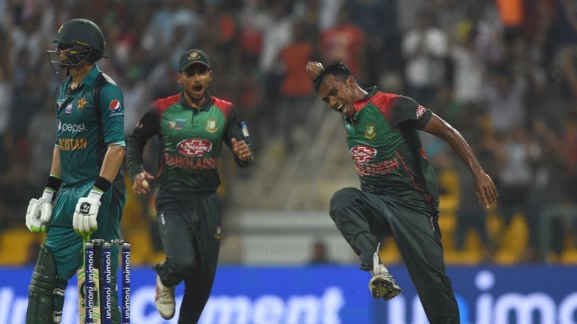 Bangladesh knock Pakistan out, book place in Asia Cup final