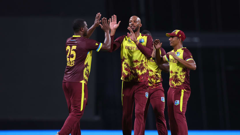 West Indies impress against USA in Barbados to stay in semi-final race