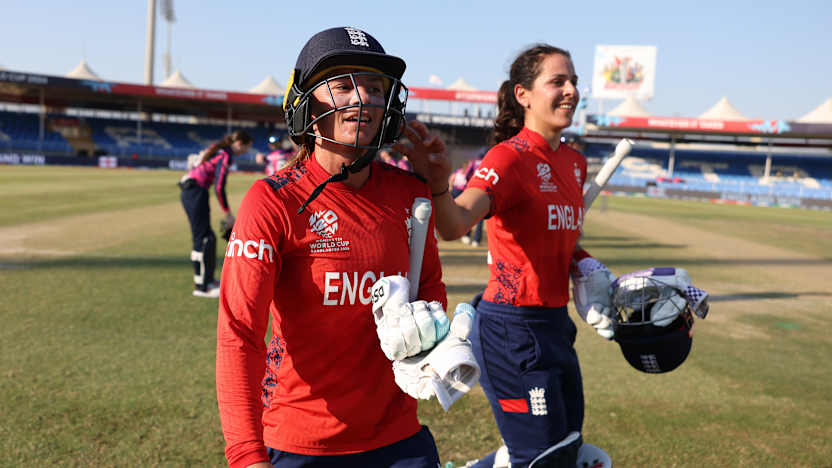 England race to impressive 10-wicket win over Scotland