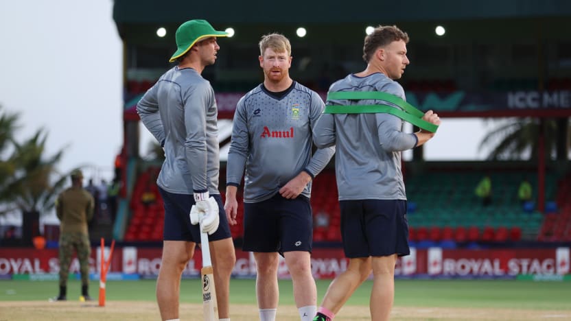 LIVE: South Africa bat as Nepal elect to field in crucial group clash