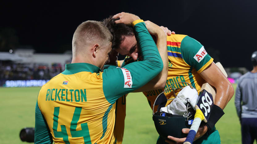 South Africa secure semi-final berth with nail-bit