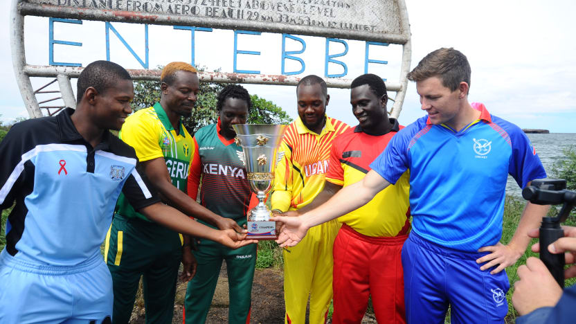 African men in Uganda for T20 showdown