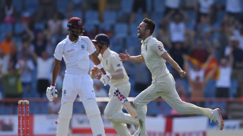 Thrilling spell from Wood helps England gain upper hand